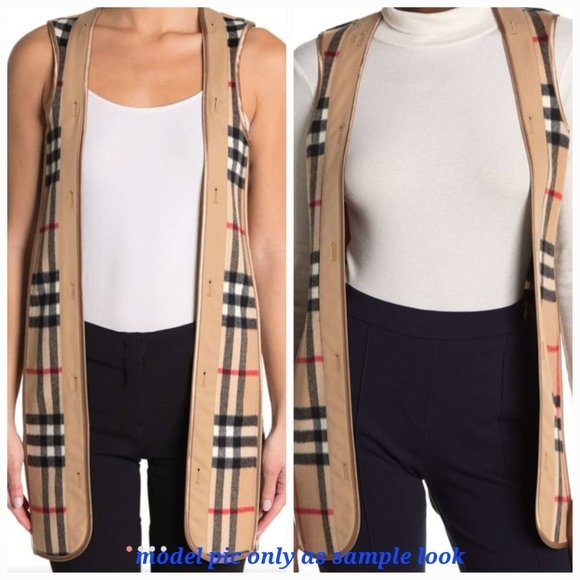 100% Authentic Burberry Cardigan or Coat Warmer or Insert Brand New - Picture 11 of 11